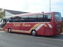 Setra 415 GT-HD von Kofahl Reisen aus Deutschland in Waren am 26.09.2018