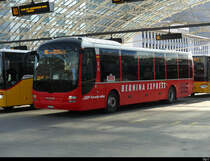 Postauto - MAN Lion`s Regio  GR  162994 in Chur bei den Postautohaltestellen ob dem Bahnhof in Chur am 19.02.2021