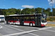 LE 8216, MAN Lion’s City des CFL, in der stadt Luxemburg aufgenommenam. 10.08.2018