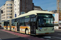 DC 9522, VanHool New AG 300, von Demy Cars, nahe dem Bahnhof in der Stadt Luxemburg. 28.05.2011