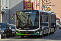 ST 4663, MAN New Lion’s City vom Tice in Petange aufgenommen am 23.02.2021