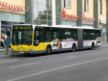 Mercedes-Benz O 530 I (Citaro) auf der Linie 167 nach K�penick M�ggelschl�schenweg an der Haltestelle Beermannstra�e.