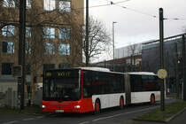 DO-RL 45, MAN A23 Loin´s City NG313, SEV Neuss/Düsseldorf, 26.02.2021, Düsseldorf Hbf
