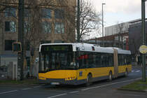 MO-M 221, Solaris Urbino III 18, Baujahr 2005, ex-BVG 4137, SEV Neuss/Düsseldorf, 26.02.2021, Düsseldorf Hbf