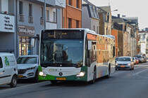 ZN 7336, Mercedes Benz Citaro vom Tice, war am 23.02.2021 in Petange unterwegs. 