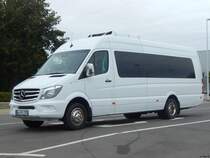Mercedes Sprinter von Weigel's Reisen aus Deutschland in Neubrandenburg am 26.09.2018