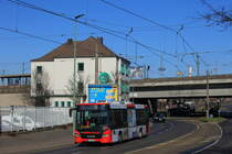 NE-WB 9148, Scania Citywide LE, SEV Neuss/Düsseldorf, 01.03.2021, Neuss Am Kaiser