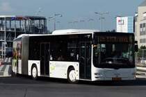 SL 3253, MAN Lion’s City von Sales Lentz, gesehen am Bahnhof von Luxemburg. 28.05.2011 