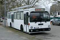 Mercedes-Benz O 305. Berlin im Februar 2021.