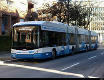 VBZ - Trolleybus Nr.91 in Zürich Altstetten am 21.02.2021