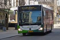 ZN 7335, Mercedes Benz Citaro des Tice, in den Straßen von Belval Université unterwegs. 23.02.2021

