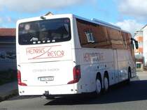 Setra 416 GT-HD von Henriks Resor aus Schweden in Sassnitz am 29.09.2018