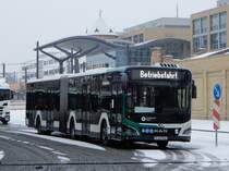 MAN Lion’s City 18 EfficientHybrid, ViP Potsdam, Potsdam 18.Jan.2021