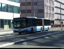 VBZ -Neoplan  Nr.546  ZH  730546 unterwegs in Zürich Altstetten  am 21.02.2021