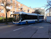 VBZ - Volvo 7900 Hybrid  Nr.449  ZH  907449 unterwegs in Zürich Altstetten  am 21.02.2021