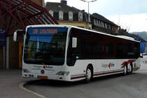 VE 2024, Mercedes Benz Citaro, von Voyages Ecker, am Bahnhof in Mersch, 29.03.2009