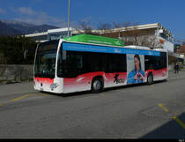 BGU - Mercedes Citaro Nr.23  SO 21960 unterwegs in Grenchen beim Südbahnhof am 06.03.2021