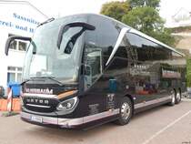 Setra 516 HDH von Nussbaum aus Deutschland im Stadthafen Sassnitz am 30.09.2018