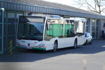 Stadtwerke Aschaffenburg / Wagen 185 (AB-VA 85) / Aschaffenburg, Hefner-Alteneck-Str. (Betriebshof Stadtwerke Aschaffenburg) / Mercedes-Benz O 530 C2 / Aufnahemdatum: 06.03.2021 / Bild durch den Zaun vom Betriebshof fotografiert, mit maximaler Zoomstufe