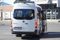 Gute Reise Hauck GmbH / MIL-HM 221 / Miltenberg, Bahnhof / Mercedes-Benz/Probus Sprinter 516 CDI / Aufnahemdatum: 06.03.2021