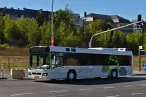 SL 5507, Volvo V7700, von Sales Lentz aufgenommen an einer Bushaltestelle in der Stadt Luxemburg.27.09.2018