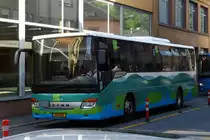 VK 1211, Setra S 415 UL von Voyages Koob, gesehen in den Str, aßen von Ettelbrück. 29.08.2017