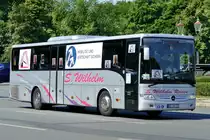 Mercedes-Benz MB Integro von 'S.Wilhelm-Reisen'. Busdemo, Berlin im Mai 2020. (#busretten)