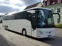 Mercedes Tourismo Vorführwagen aus Deutschland in Neubrandenburg am 07.10.2018