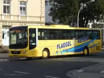 MAN Lion's Intercity von Flaegel Reisen aus Deutschland in Neubrandenburg am 07.10.2018