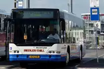 HG 6236, Neoplan Centroliner von Siedler - Thill, am Busbahnhof der Stadt Luxemburg. 28.05.2011