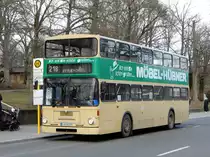 MAN SD200, AG Traditionsbus Berlin, Berlin 12.Mär.2021