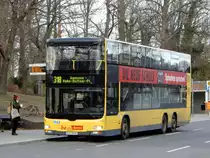 MAN Lion’s City DD, BVG Berlin, Berlin 12.Mär.2021