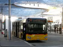 Postauto/PU Brem AG 569 506 (Mercedes Citaro C2 O530LE) am 12.3.2021 beim Bhf. Aarau