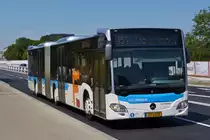 EF 1209, Mercedes Benz Citaro von Emile Frisch unterwegs in der Stadt Luxemburg. 27.07.2018