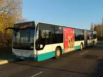 Mercedes Citaro II der Neubrandenburger Verkehrsbetriebe in Neubrandenburg am 14.10.2018