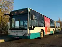 Mercedes Citaro II der Neubrandenburger Verkehrsbetriebe in Neubrandenburg am 14.10.2018