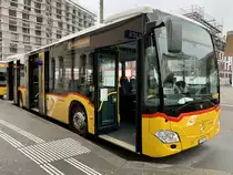 MB C2 hybrid '11322'  JU 52431  von Postauto am 16.3.21 in Delemont.