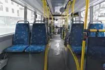 Innenraum Scania Citywide von Postbus (BD-14205), aufgenommen am 27.1.2021 in Kitzbühel.