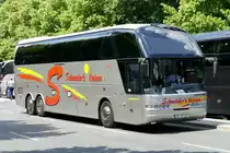 Neoplan Starliner N 516/3 SHDL.. von Schneider's Reisen. Berlin (Busdemo) im Juni 2020.