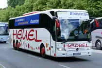 Mercedes-Benz MB Tourismo von der W.Heuel Gmbh. Berlin (Busdemo) im Juni 2020.