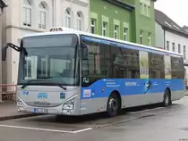 Iveco Crossway der MVVG in Neubrandenburg am 29.10.2018