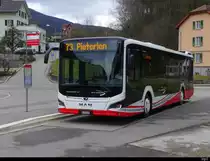 asm - MAN Lion`s City Hybrid  Nr.71  BE 872371 in Reuchenette-Pery am 13.02.2021