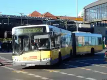 Solaris Urbino 18 der BVG in Berlin am 31.10.2018