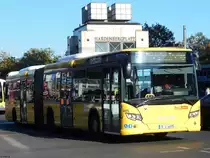 Scania Citywide der BVG in Berlin am 31.10.2018