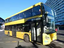 Scania Citywide LF DD der BVG in Berlin am 31.10.2018