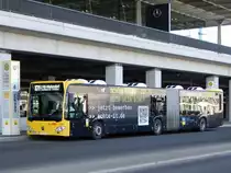 Mercedes-Benz Citaro G, BVG Berlin, Flughafen Berlin-Brandenburg (BER) 02.Mär.2021