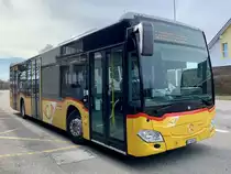 MB C2 '10948' von PU Funicar AG, Biel am 23.3.21 beim Bahnhof Hindelbank.