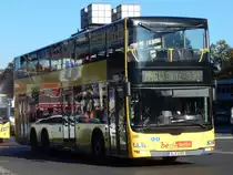 MAN Lion's City DD der BVG in Berlin am 31.10.2018