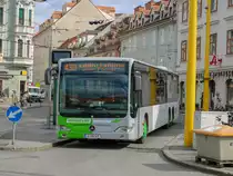 Graz. Bei dem Busunternehmen Watzke, der steirischen Dr. Richard-Tochter, ist man kurz vor einer Großausmusterung. Neben Setra S 415 NF und Mercedes O 530 FL, soll auch der einzige Mercedes Citaro Ü L bei Watzke in kürze ausgemustert werden. Der W5600 steht hier am 23.03.2021 am Jakominiplatz, kurz vor der Abfahrt als Linie 430 zur Laßnitzhöhe.