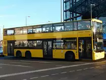 MAN Lion's City DD der BVG in Berlin am 31.10.2018